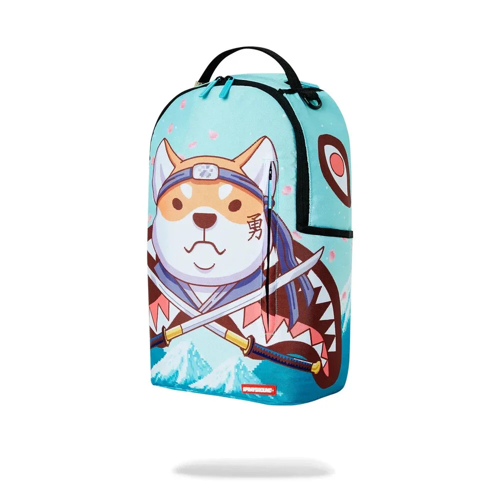 Sprayground Shiba Inu Ninja Day Dlsxr Backpack Unisex Laptop Travel Bag DSB102